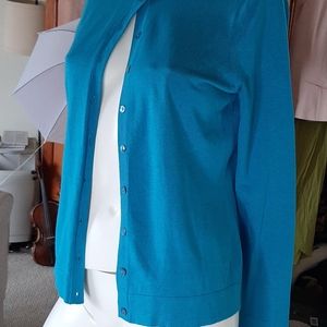 August Silk cardigan silk blend